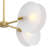 Klorissa 4 - Light Steel Dimmable Round / Oval Chandelier