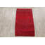 Tapis de zone en laine 3 pi x 5 pi 1 po one-of-kind-noué la main bourgogne Nolia