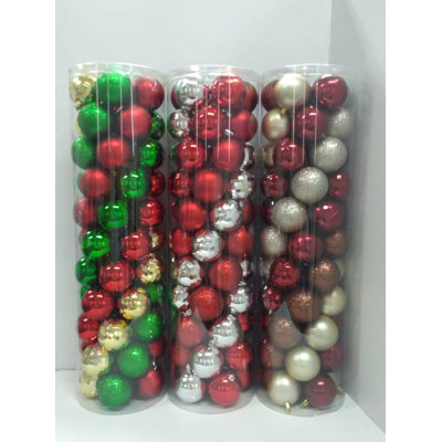 22.05 in. Plastic Shatterproof Bauble