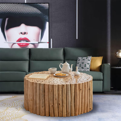 Gulbasha Solid Wood Coffee Table