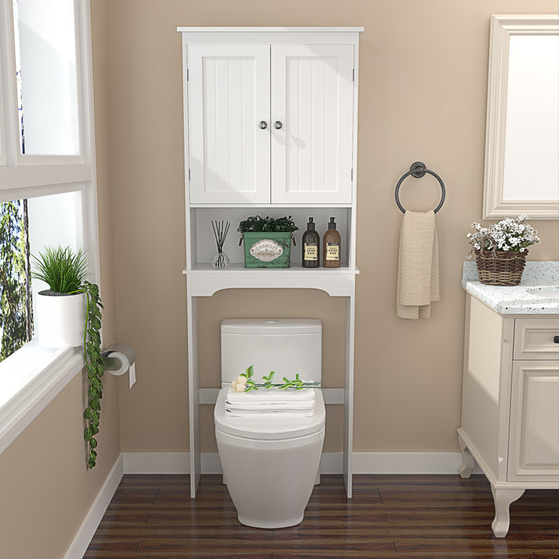 Armoire de rangement au-dessus de la toilette, tablette de salle de bain