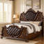 Grand lit, cerisier brun-426862148-426862149