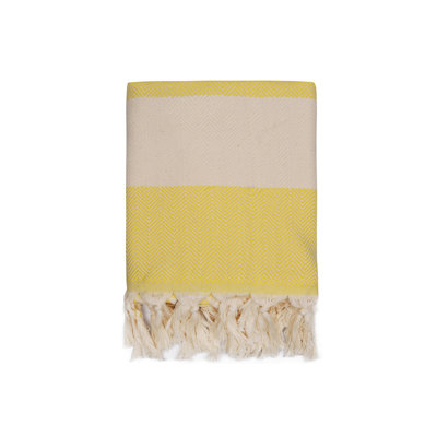 Serviette de plage 100% coton Halmstad