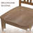 Tanvier Slatted Back Dining Chair Solid Wood Side Chair-682078794