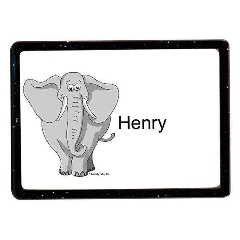 Éléphant personnalisé - aimant en acrylique - excellent cadeau!, Oui