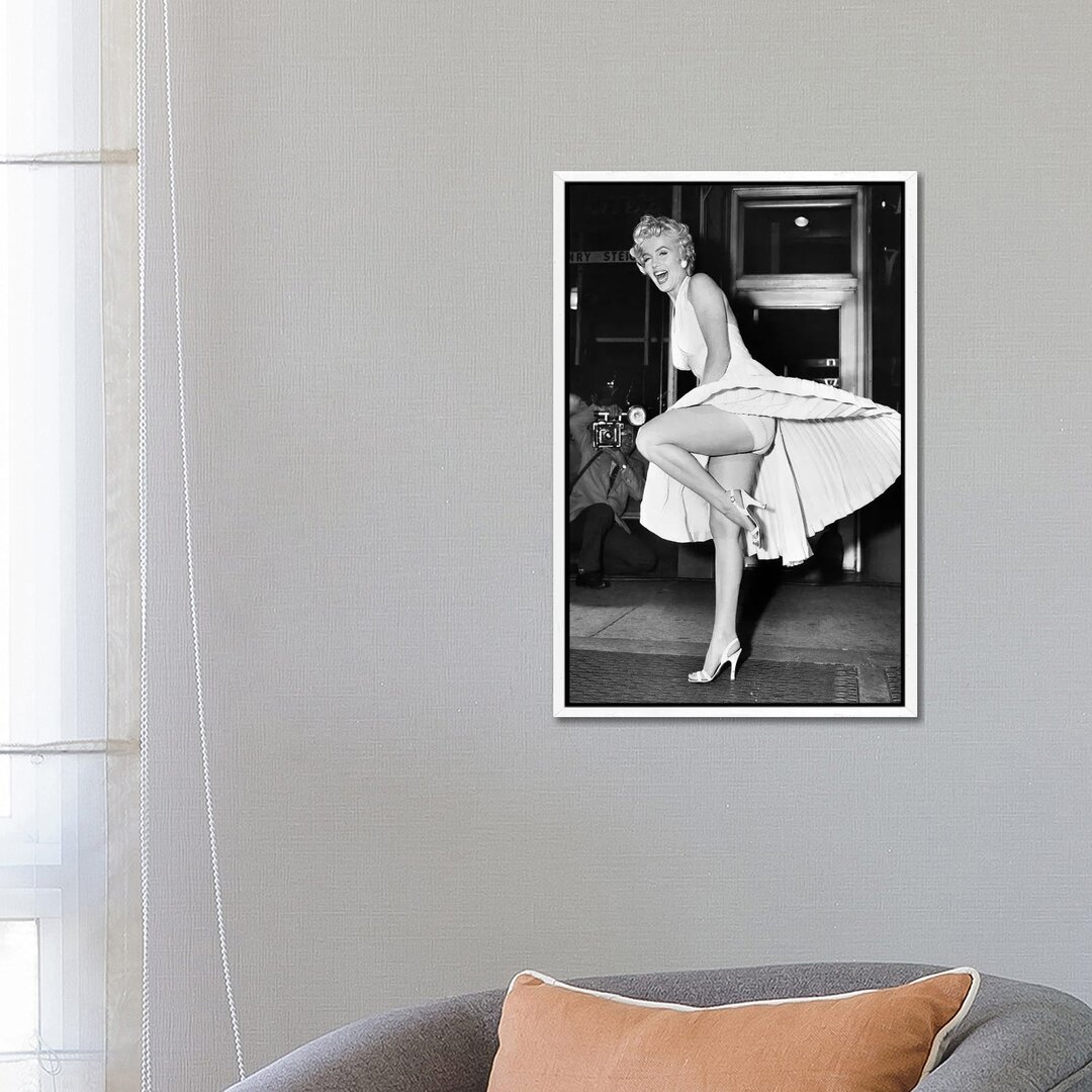 Leinwandbild - Fotografie „Marilyn Monroe (1926-1962)”