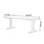 Bureau simple et stable en noyer à grands panneaux-1399773055