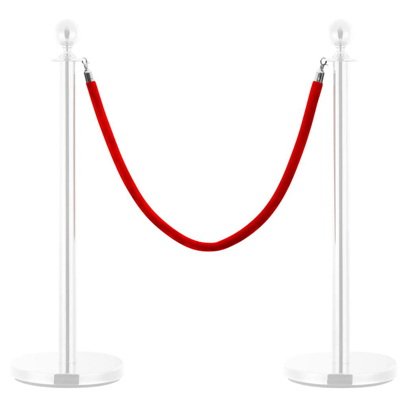 Brauer Red Metal Wire/Mesh Fence, Red/Silver