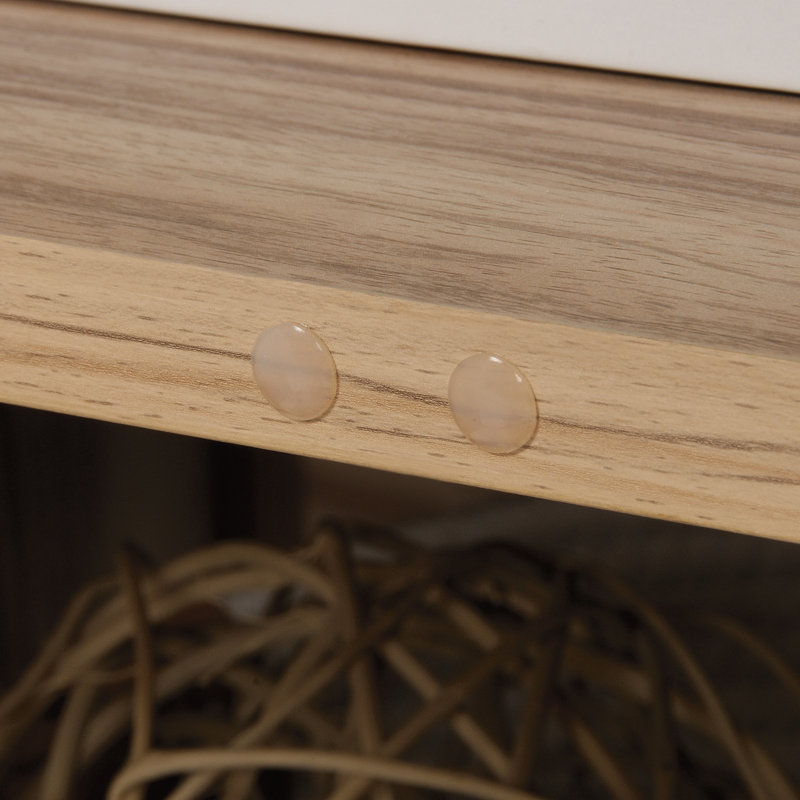 Ensemble de porte en bois pour bibliothèque, brun