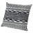 Striped Cotton Throw Pillow