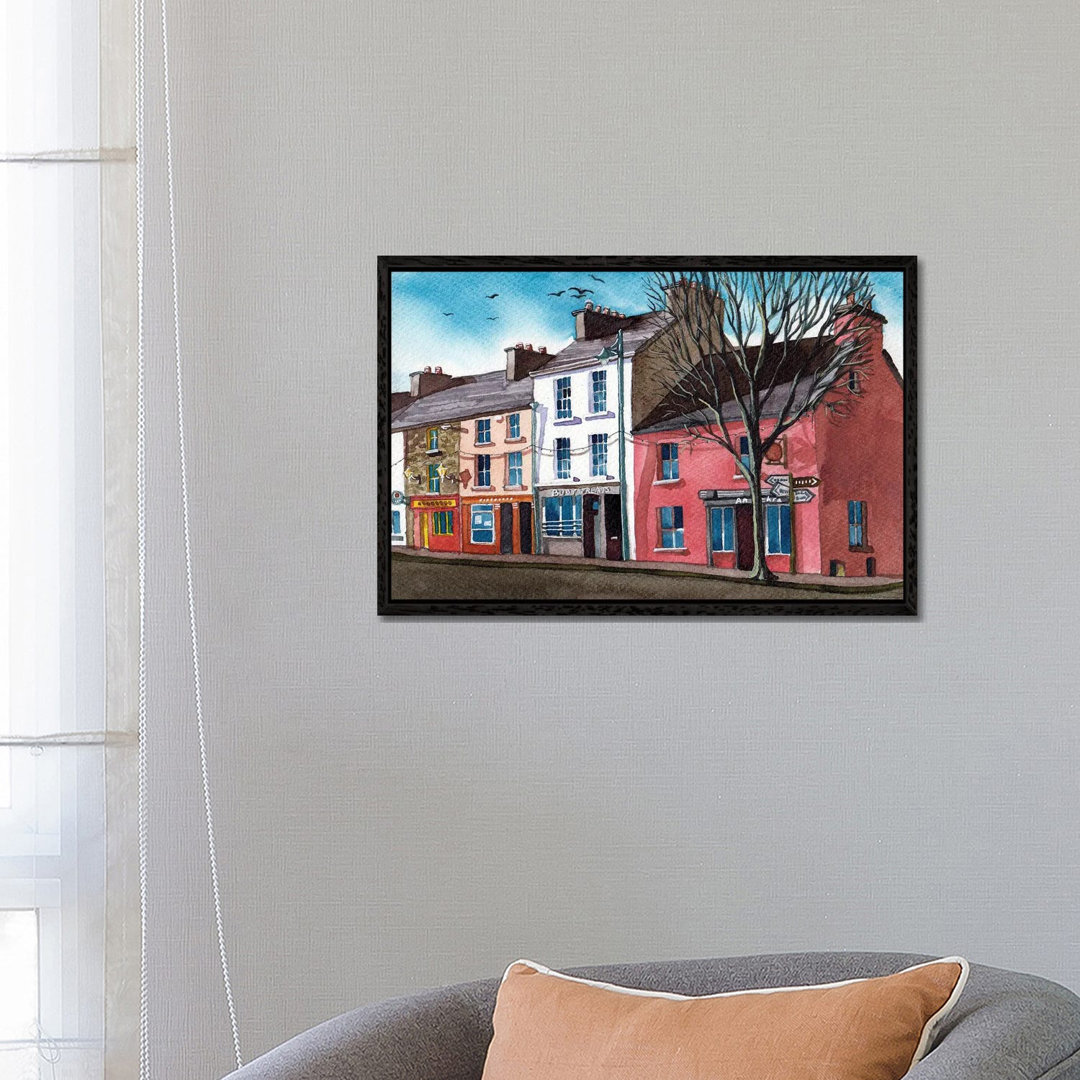 Ennistymon Corner von Terri Kelleher - Galerie-verpackte Leinwand Giclée