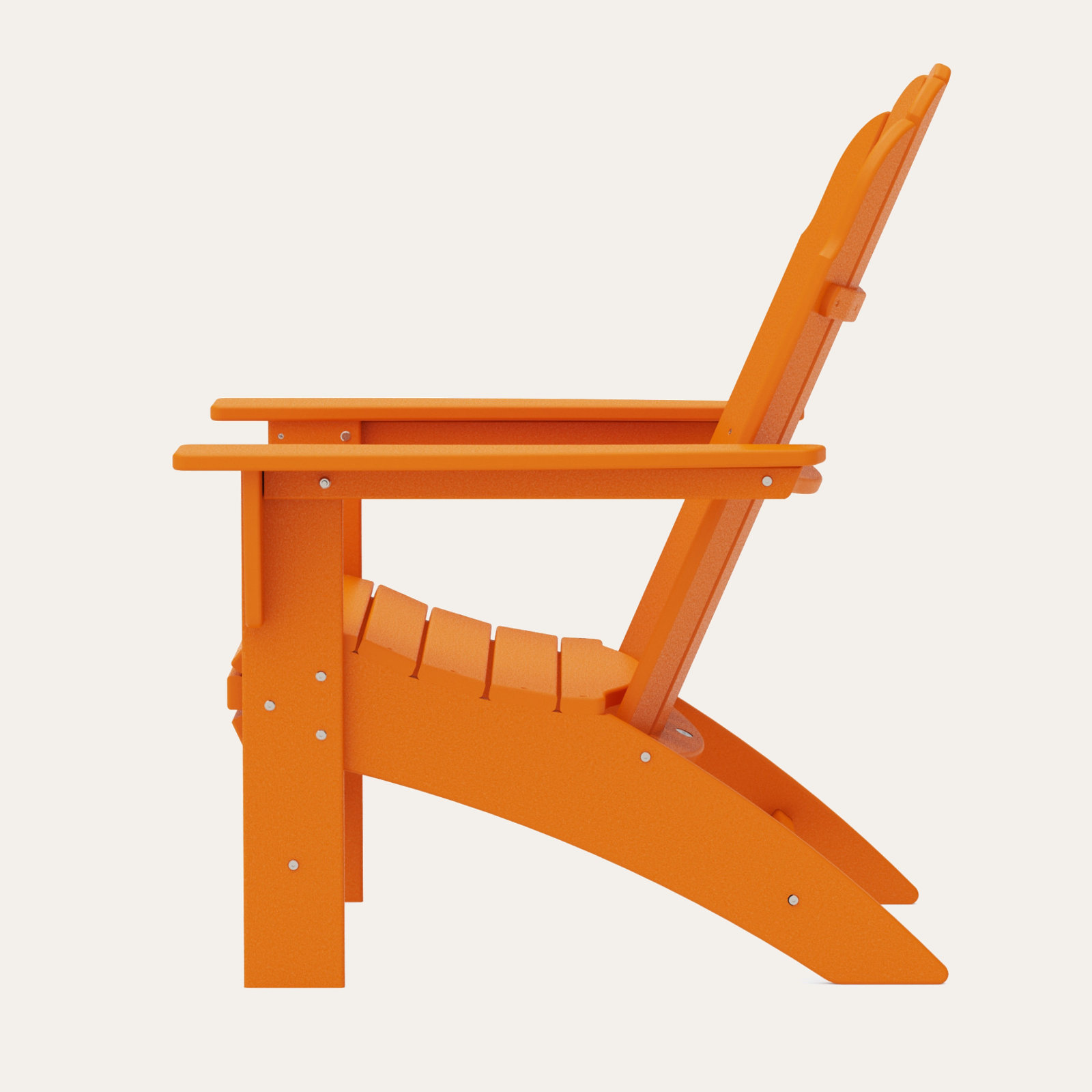 POLYWOOD® Vineyard Adirondack Chair, Tangerine