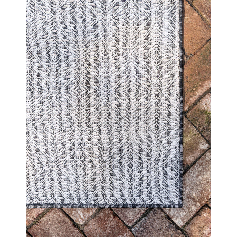 Parham Flatweave Indoor / Outdoor Area Rug, Rectangle 152 x 244cm
