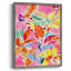 Manic Botanical II Framed Print - Solid Wood-1048048040