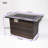 Rectangle Steel Propane Smokeless Fire Pit Table