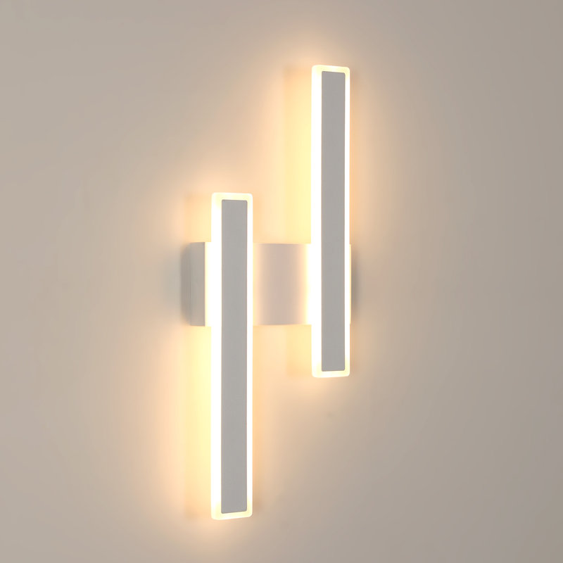 Recessed Wall Light, White