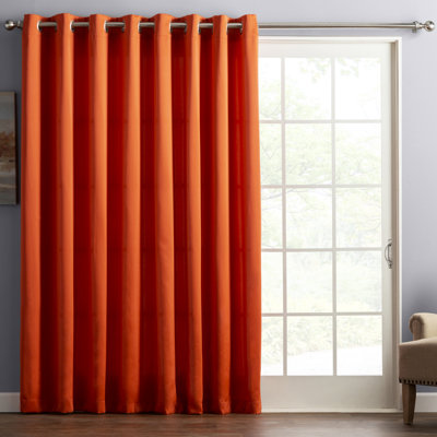 Polyester Room Darkening Noise Reducing Sliding Panel