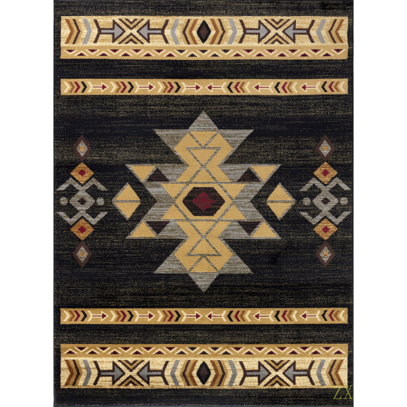 Tribes  5 Ft. 3 In. X 7 Ft. 3 In. Southwest Area Rug, Rectangle 5'3" x 7'3"