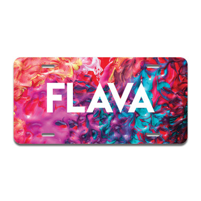 Flava Aluminum Plate Frame