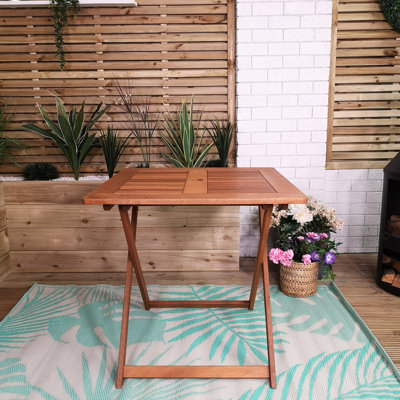 Abdula Outdoor Dining Table , 75cm cm W 75cm cm D