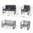 3 Pc Chat Set