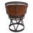 Jaiguna Leather & Iron Dining Chair