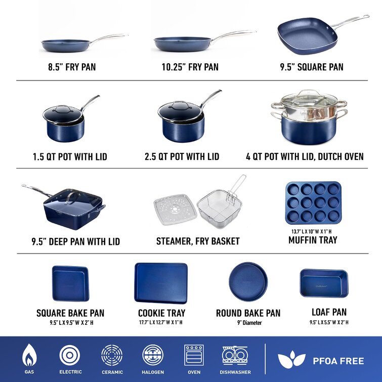 Wayfair  Granitestone Cookware Sets You'll Love in 2024