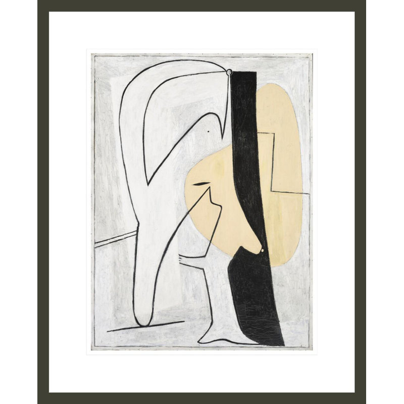 Figure by Pablo Picasso -Framed Giclee Print, 21.75" H x 17.71" W