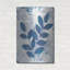  «Leaves Of Blue 2» par Courtney Prahl, art mural en métal, 24 po x 36 po-38810658