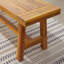 Banc de pique-nique en bois d'acacia Aamya-87233114