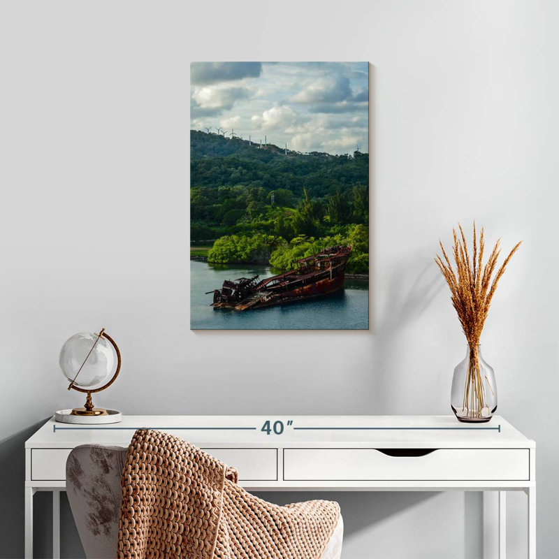 Mehar Honduras Shipwreck, 24" H x 16" W