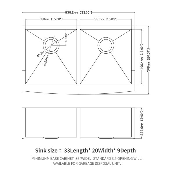 Dimensions du produit