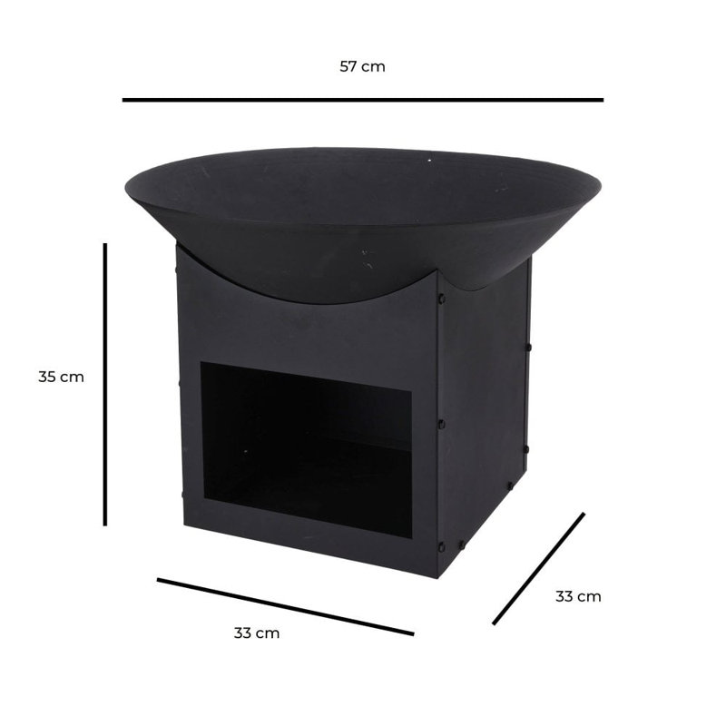 Round Smokeless Fire Pit