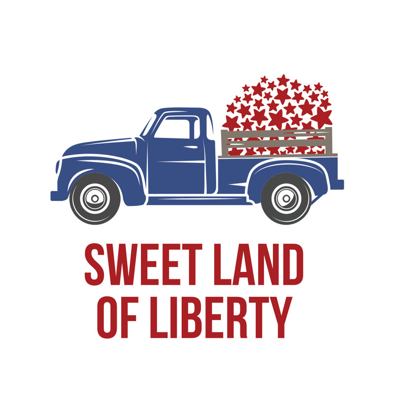 Star Truck Liberty - Wrapped Canvas Print, 51cm H x 51cm W x 3.8cm D
