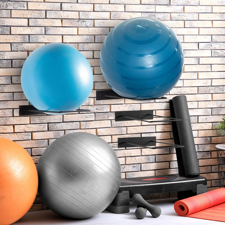 Davidallen Metal Wall Mounted Multi-Use Sports Rack