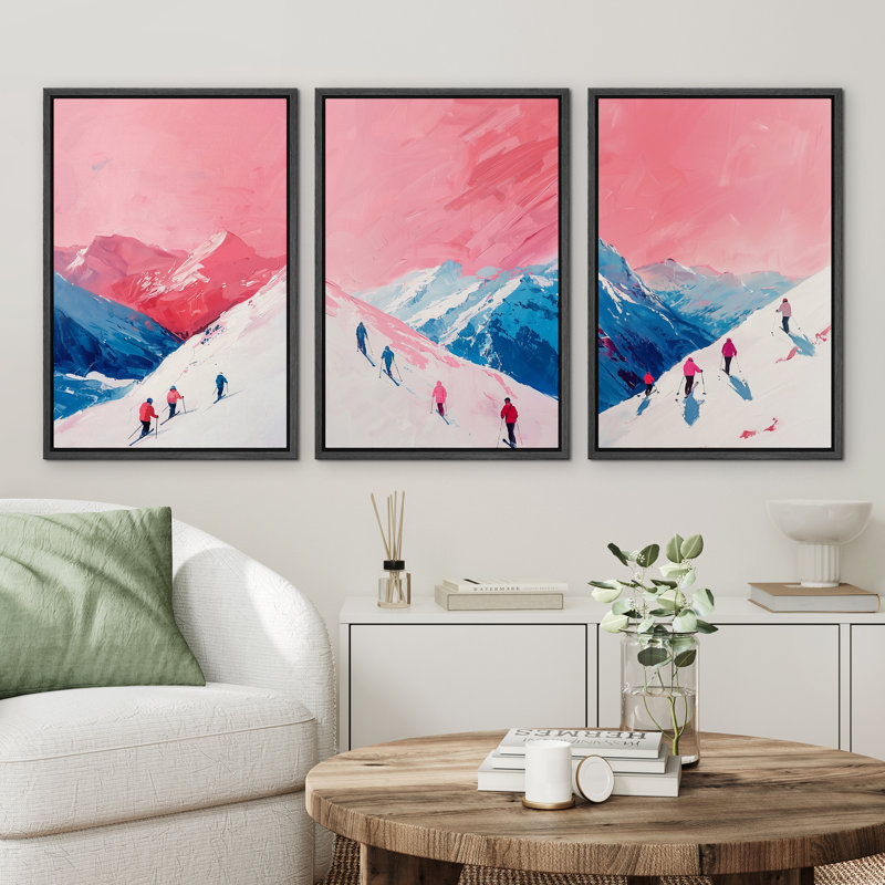 Impression sur toile, décorations murales de chambre à coucher encadrées, Noir, noir, noir, noir, H 36 po x l 24 po