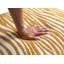 1 pièce Chaise d'appoint à rayures zébrées en tissu à haute densité de mousse et dossier cylindrique pour salon principal-1488395123