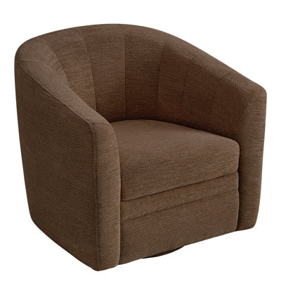 Eucalyptus Swivel Barrel Chair