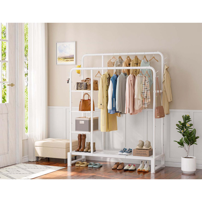 Bonville 115cm Clothing Rack, White