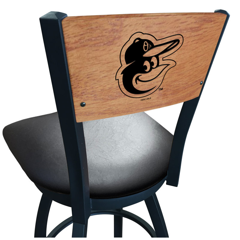 L038 Baltimore Orioles, Bar Stool (36” Seat Height)