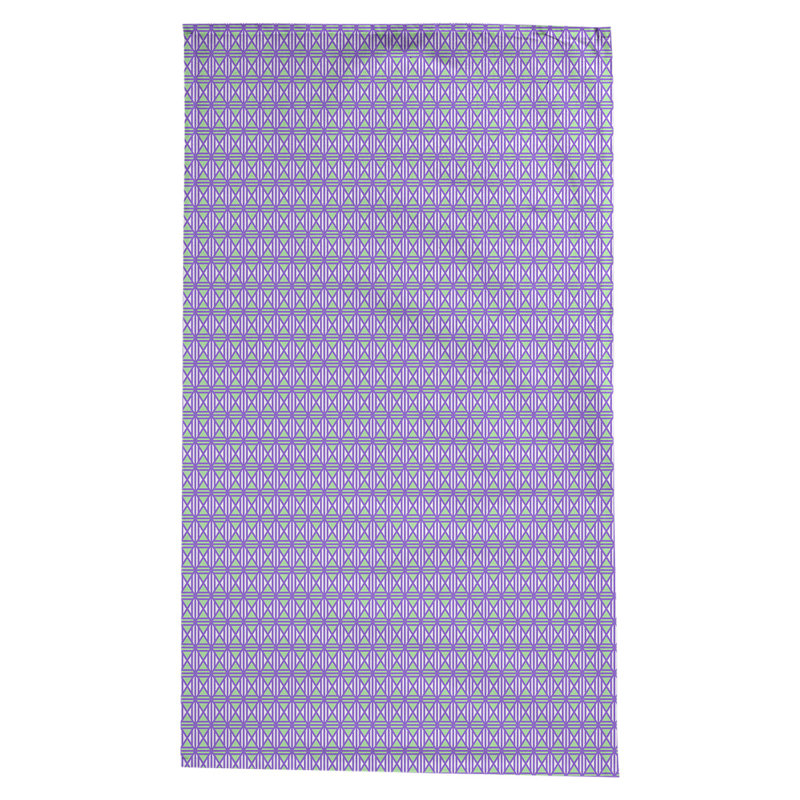 Nappe losanges doublés Leffel, Mauve / Vert