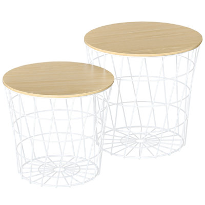 Ensemble de tables de bout Klaudija