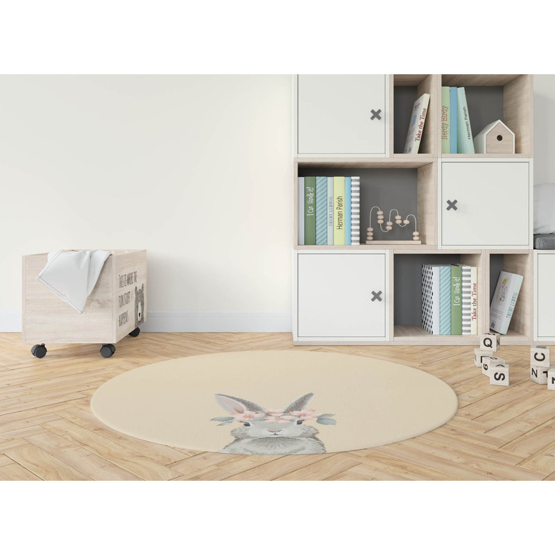 Tapis de jeu Bunny Kids, Jaune