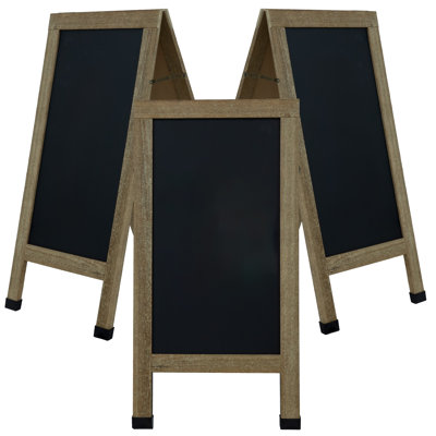40" x 20"  Magnetic A-Frame Chalkboard with Chalk and Eraser