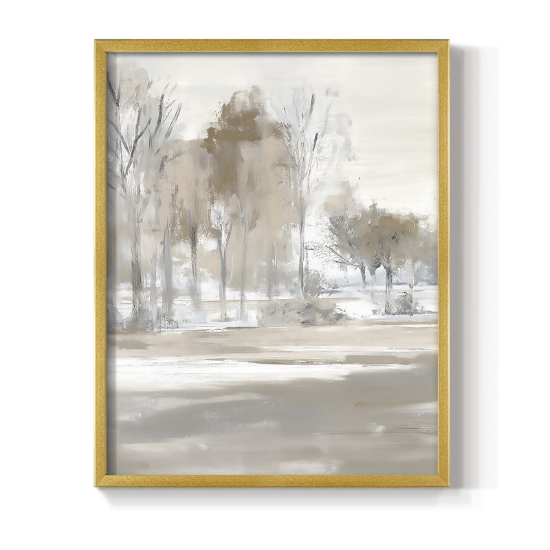 NAUTICAL Series XL, reproduction encadrée - bois massif, H 11 po x l 9 po, Doré