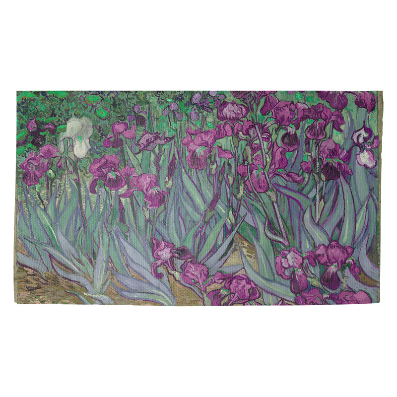 Paillasson Browerville, Rectangle 3 pi 3 po x 5 pi 3 po, Mauve