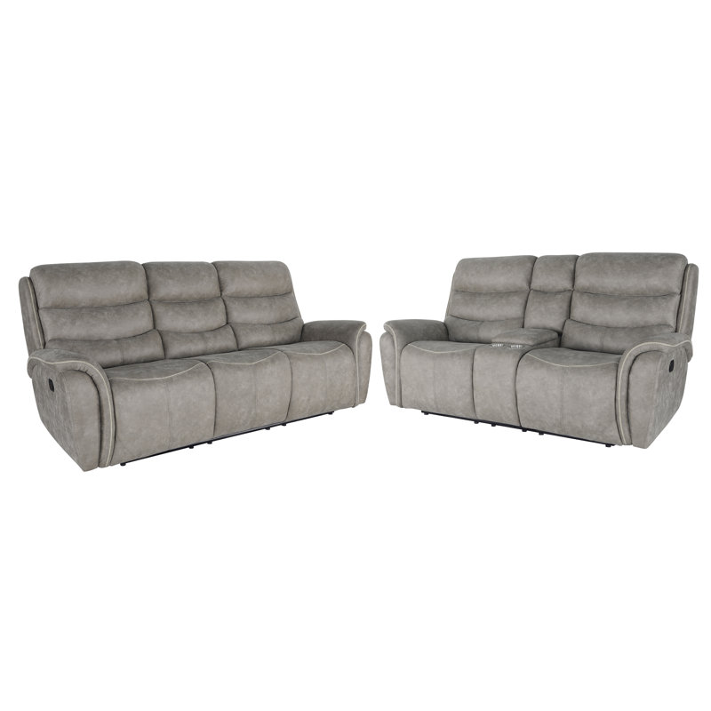 Ensemble de salon inclinable 2 pièces Rieka