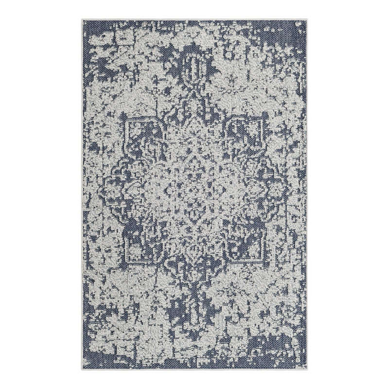 Tapis d'extérieur traditionnel, Rectangle 4 pi 1 po x 6 pi 1 po