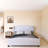 Wood Frame Platform Bed with Headboard Wingback-1713488090-1713488095