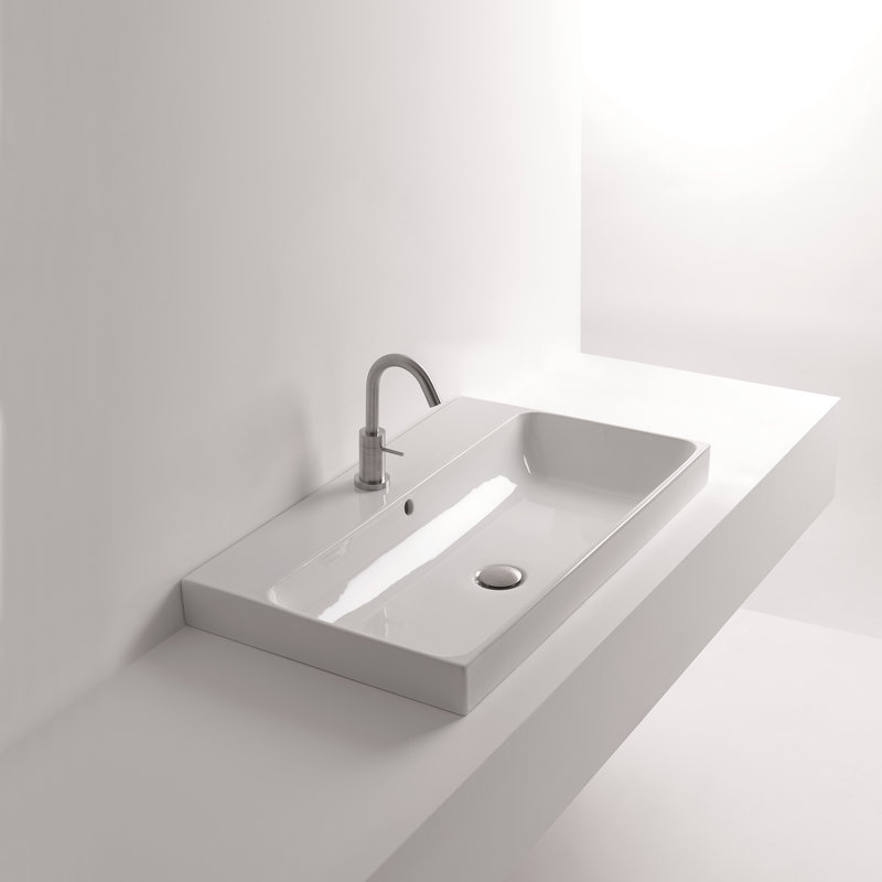 Normal 23.6'' L Bathroom Sink